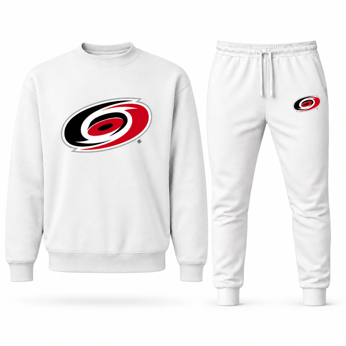 Men's Carolina Hurricanes sweatshirt and joggers set, White