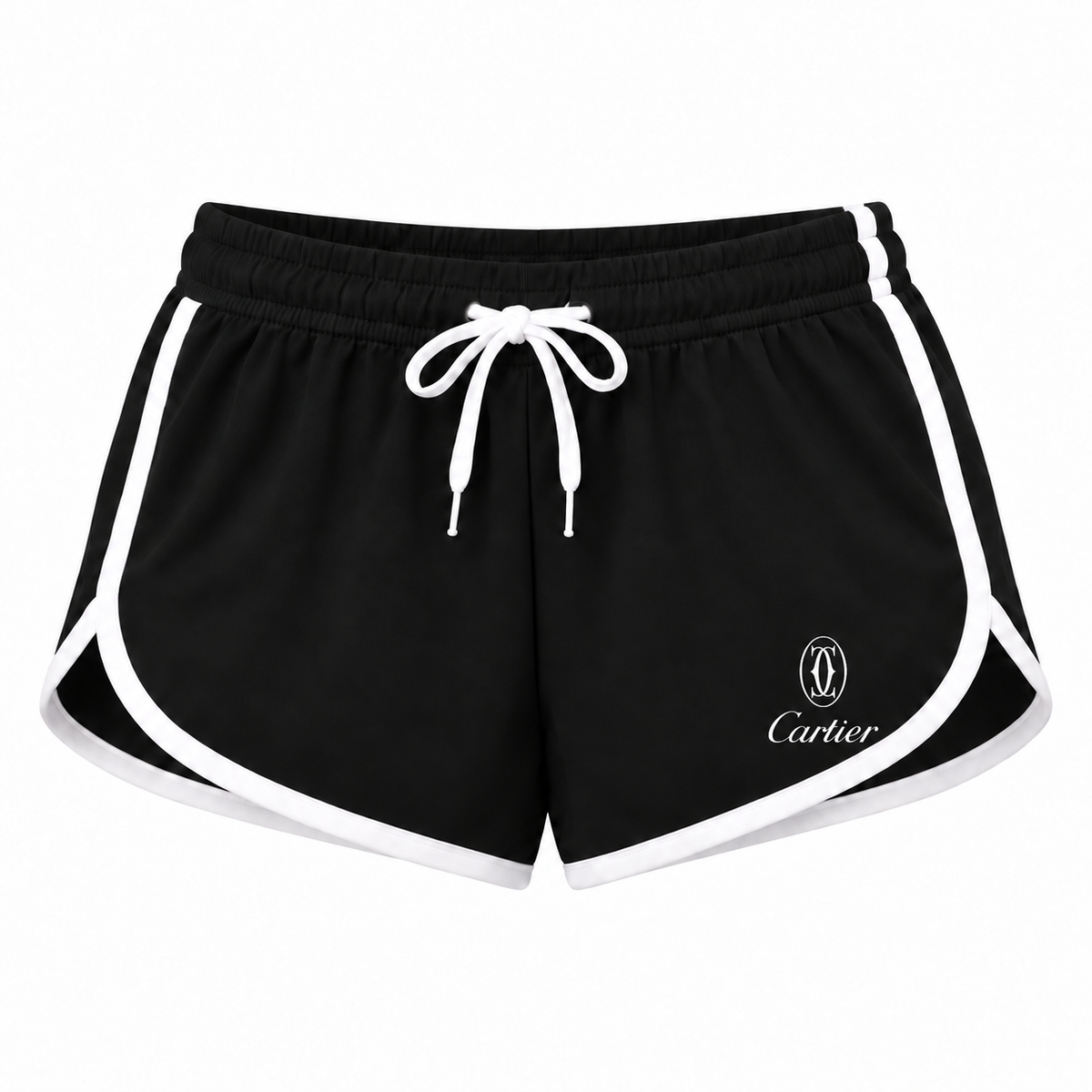 Women's Cartier Booty Shorts, Black