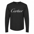 Men's Cartier Long sleeves Cotton Blend T-Shirt - Black