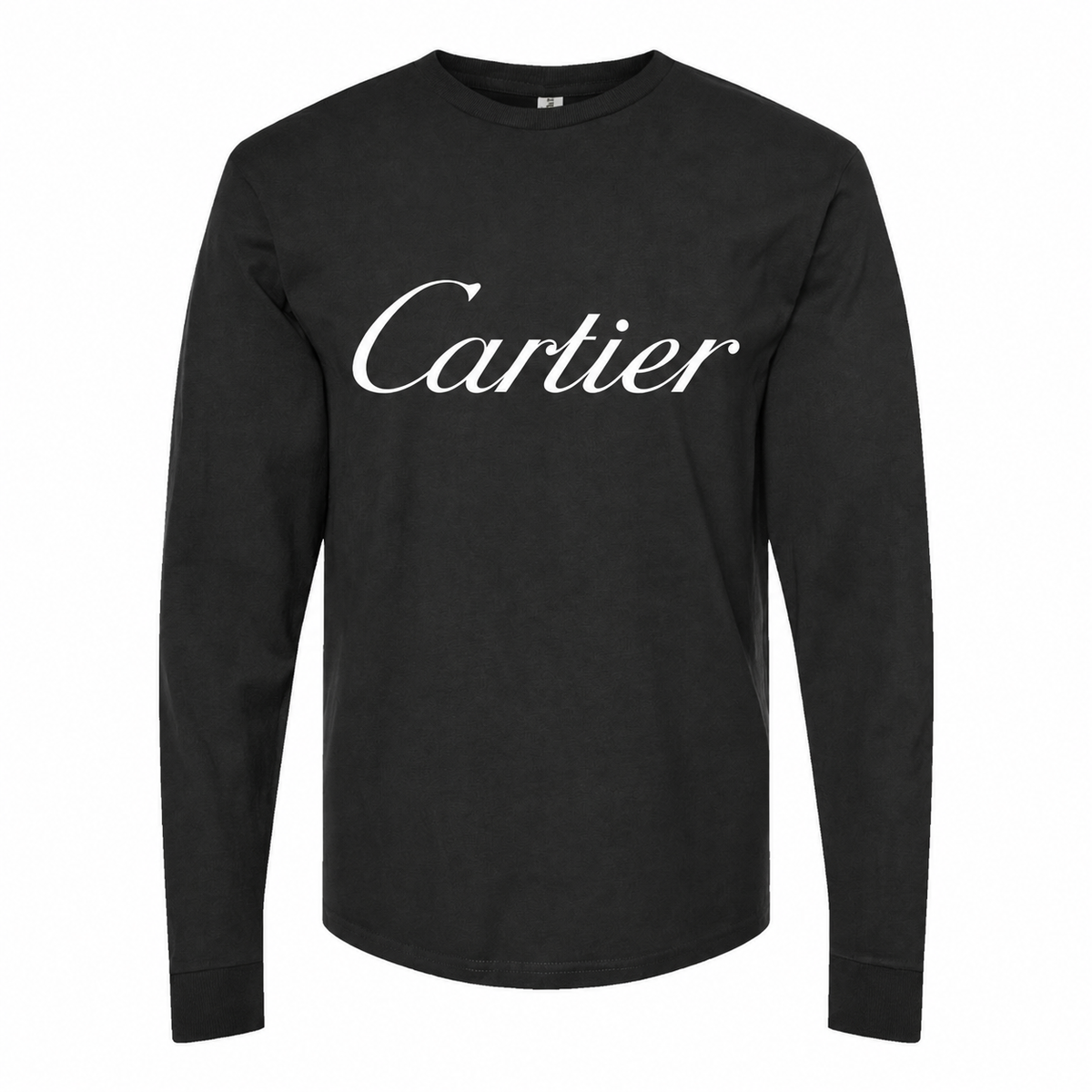 Men's Cartier Long sleeves Cotton Blend T-Shirt - Black