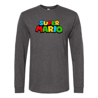 Youth Super Mario Long sleeves T-Shirt