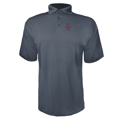 Men's Houston Rockets Polyester Polos