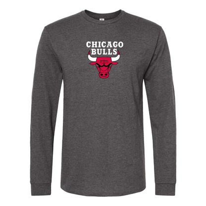 Men's Chicago Bulls Long sleeves T-Shirt