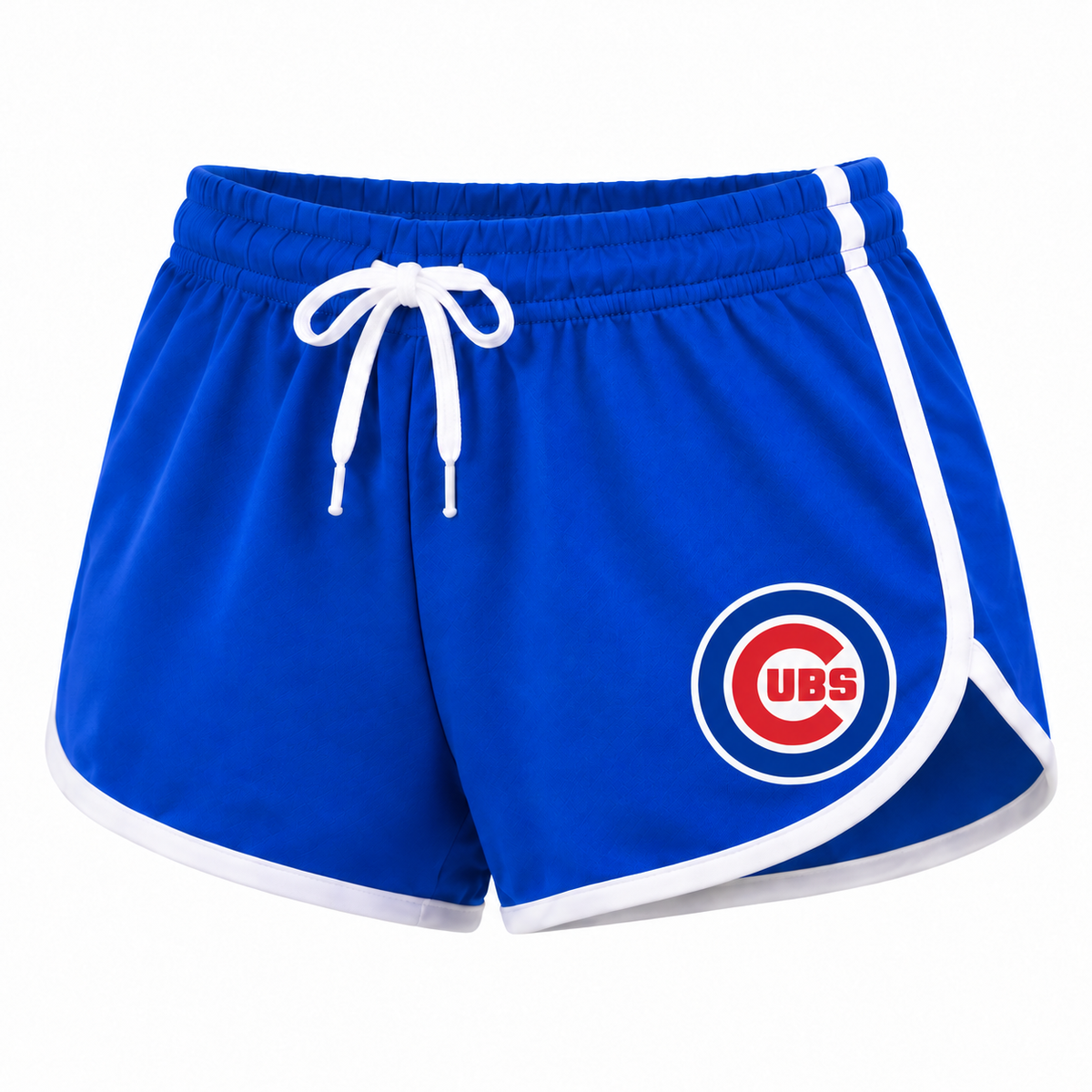 Chicago Cubs women's booty shorts in blue