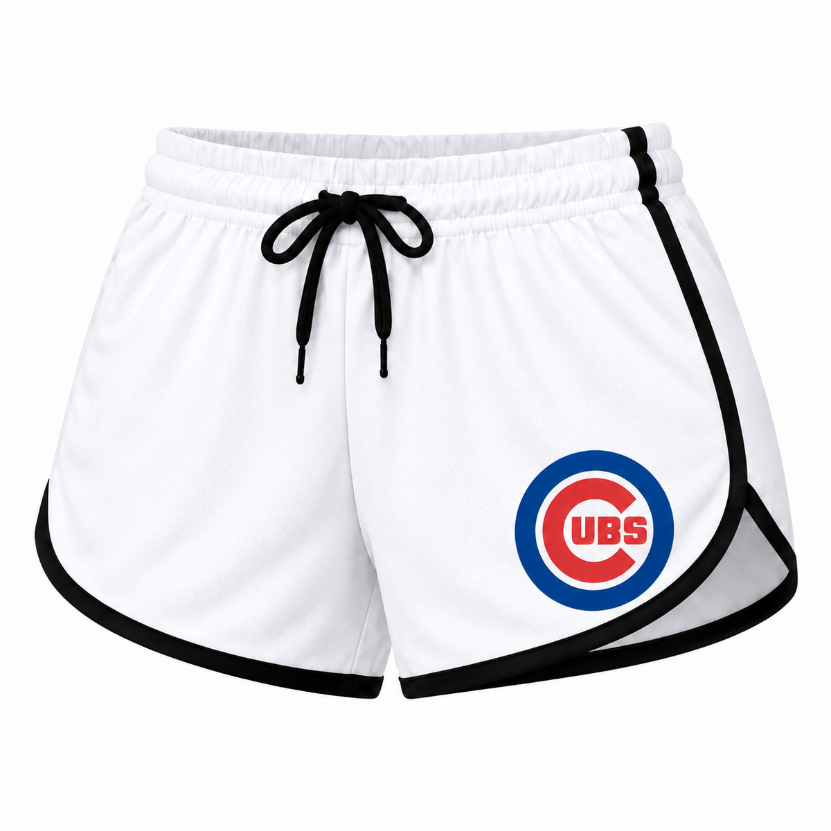 Chicago Cubs women's booty shorts in white