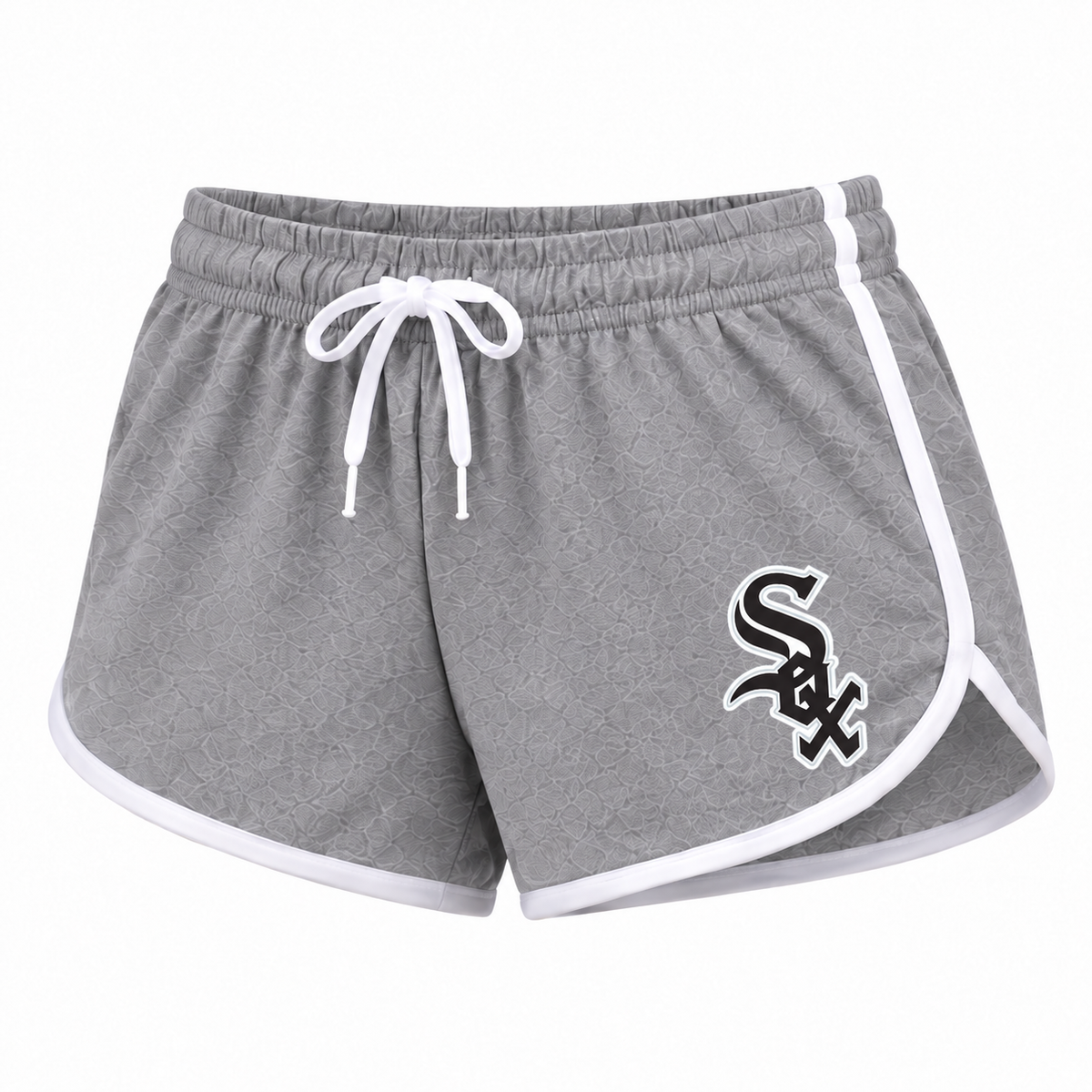 Chicago White Sox women's booty shorts in gray
