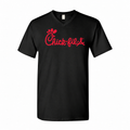 Chick-fil-A men's cotton V-neck T-shirt in black
