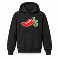 Chili's youth pullover hoodie in Black