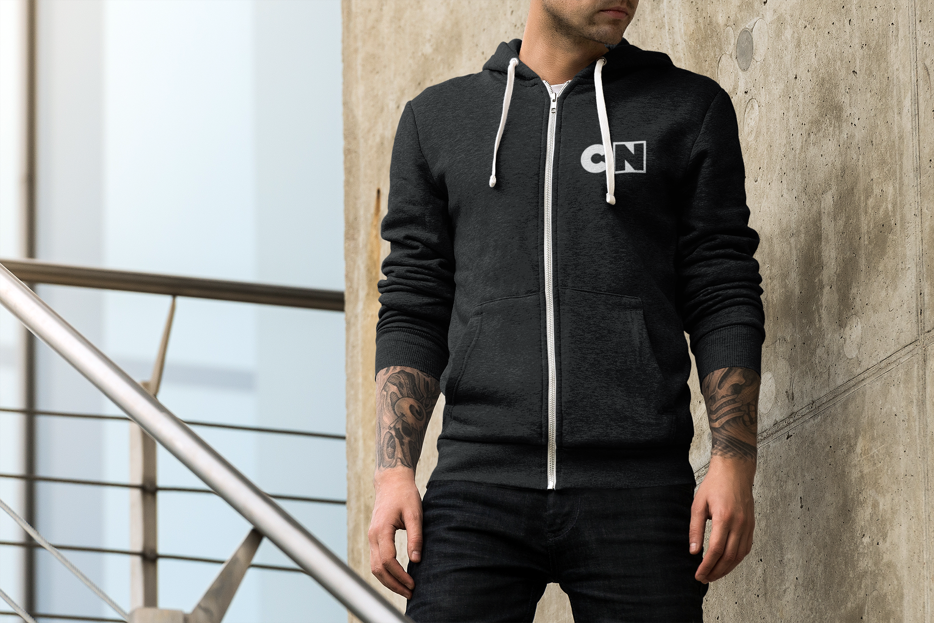 Youth's Cartoon Network Gildan Heavy Blend Full-Zip Hooded Sweatshirt