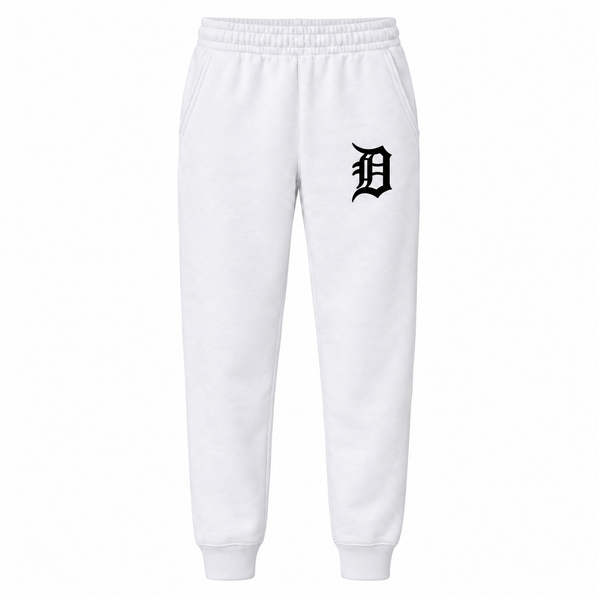 Detroit Tigers youth jogger sweatpants - White