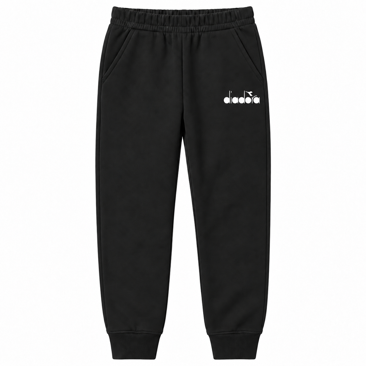 Youth Diadora joggers — Black
