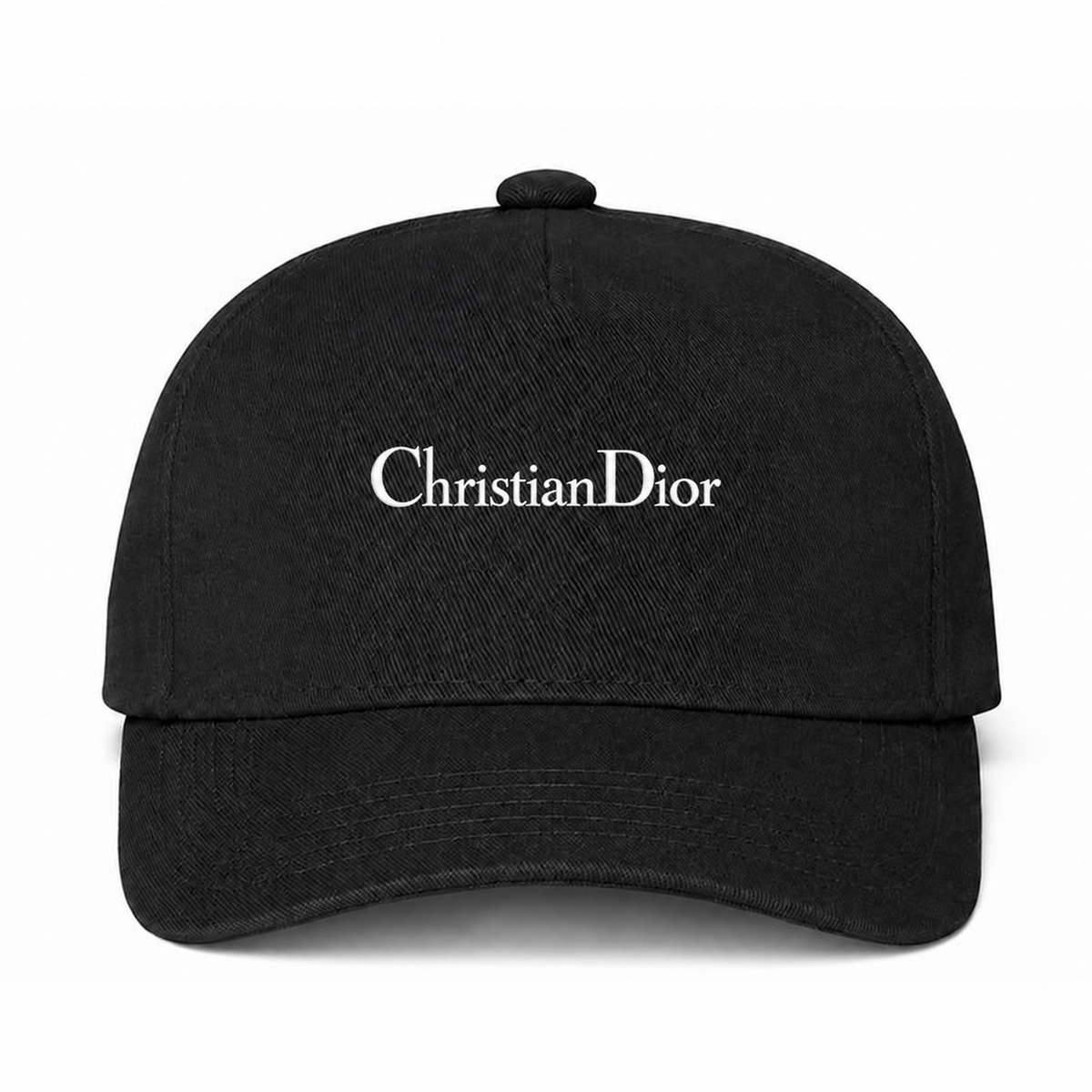 Dior baseball cap hat in Black with white ChristianDior lettering