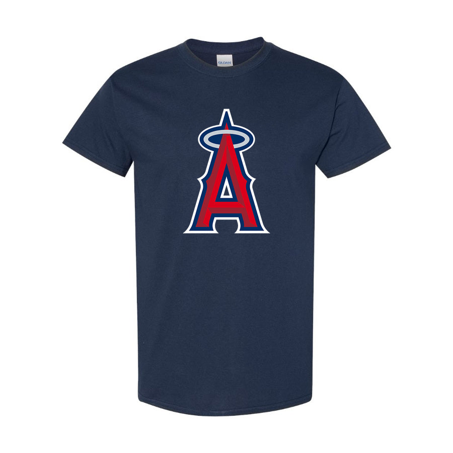Men's Los Angeles Angels Cotton T-Shirt - Navy