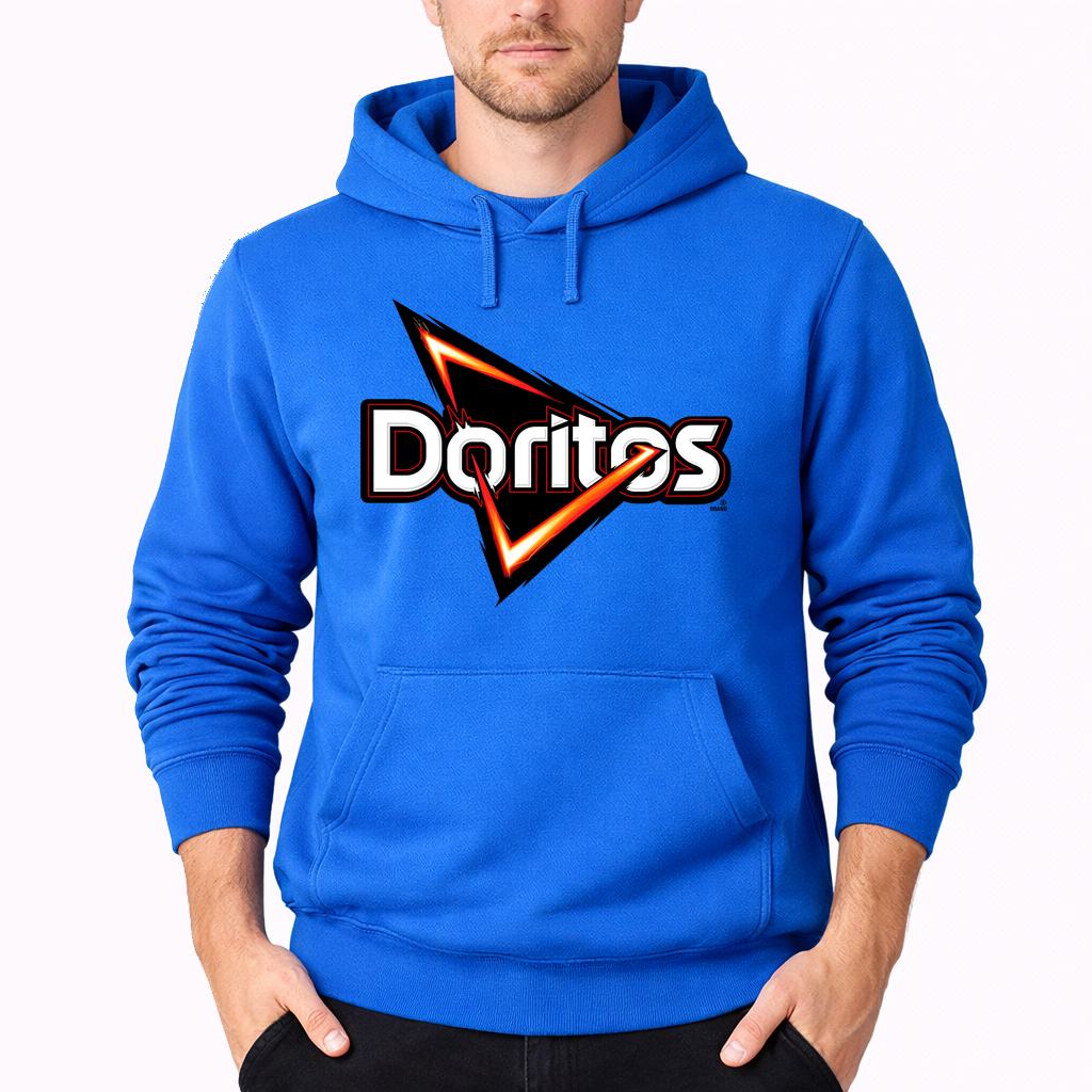 Men's Doritos Food Pullover Hoodie - Azure