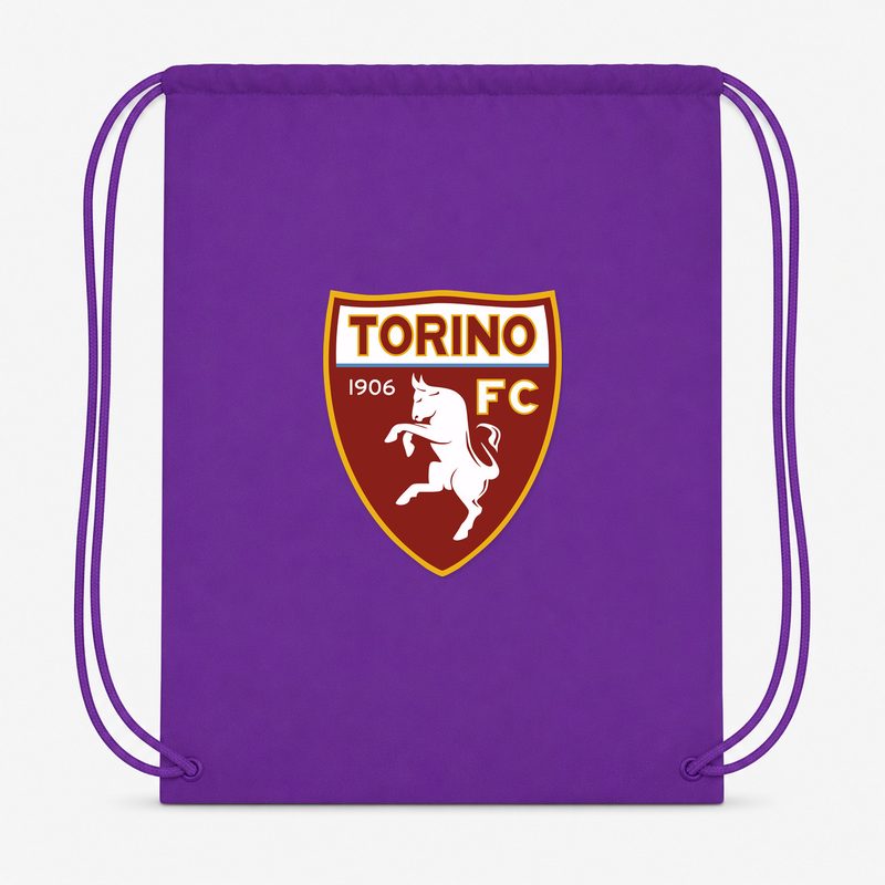 Torino Soccer Drawstring Bag - Purple