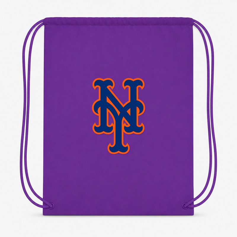 New York Mets Drawstring Bag - Purple