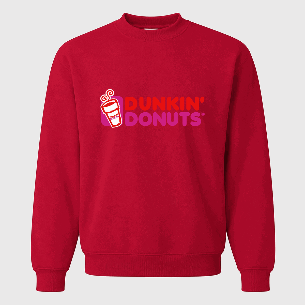 Men's Dunkin' Crewneck Sweatshirt - Red