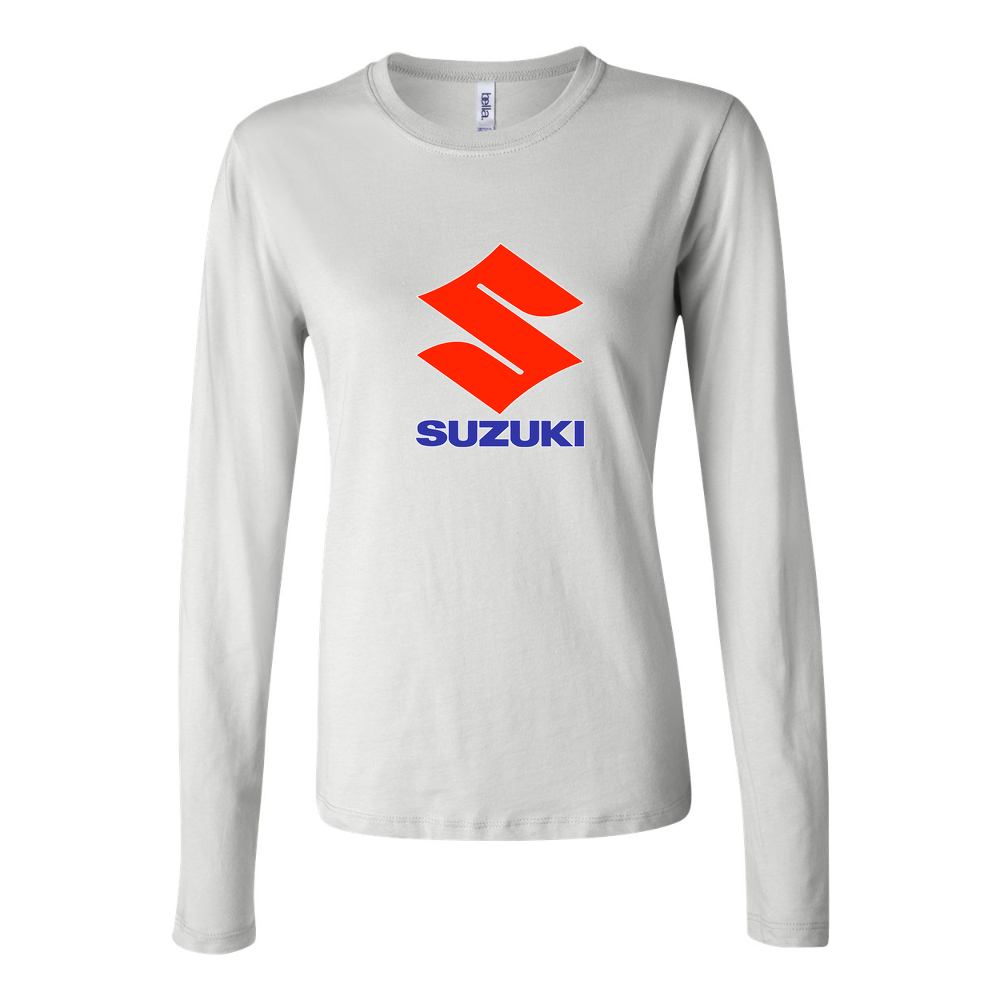 Women's Suzuki Long Sleeve T-Shirt - White