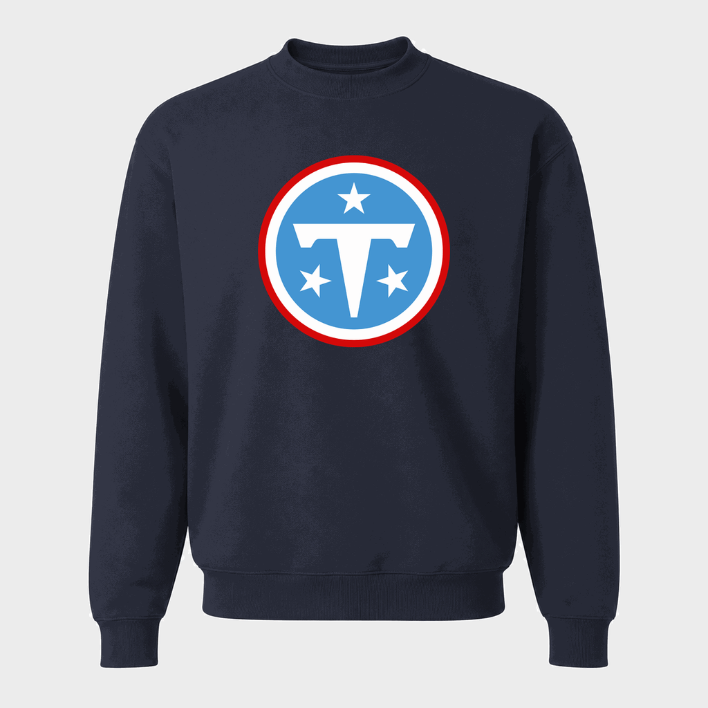 Men's Tennessee Titans Crewneck Sweatshirt - Navy