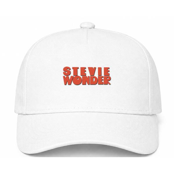 Stevie Wonder Logo White Dad Baseball Cap Hat