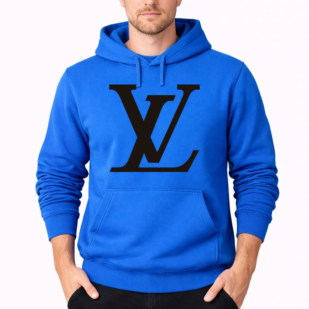 Men's Louis Vuitton Pullover Hoodie - Azure