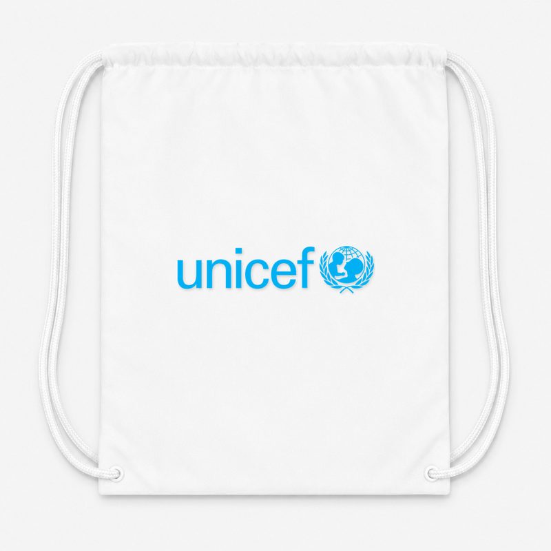 UNICEF Drawstring Bag - White