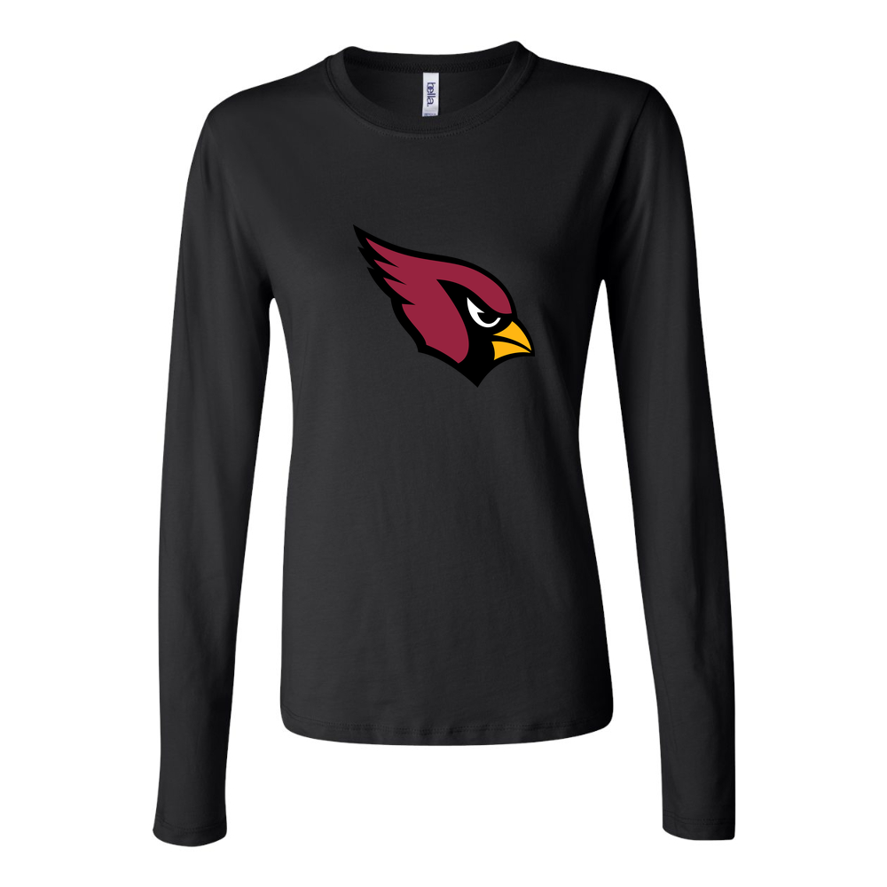 Women's Arizona Cardinals Long Sleeve T-Shirt - Black