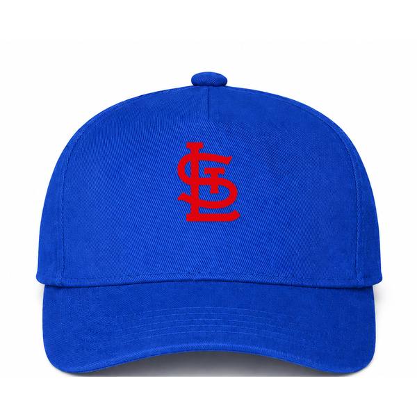 St. Louis Cardinals MLB Logo Blue Dad Baseball Cap Hat