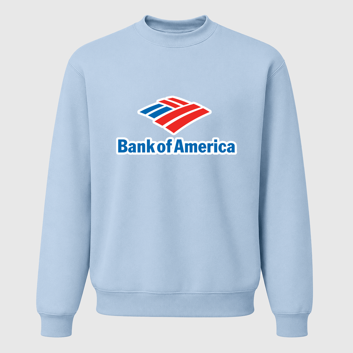 Men's Bank of America Crewneck Sweatshirt - Sky Blue