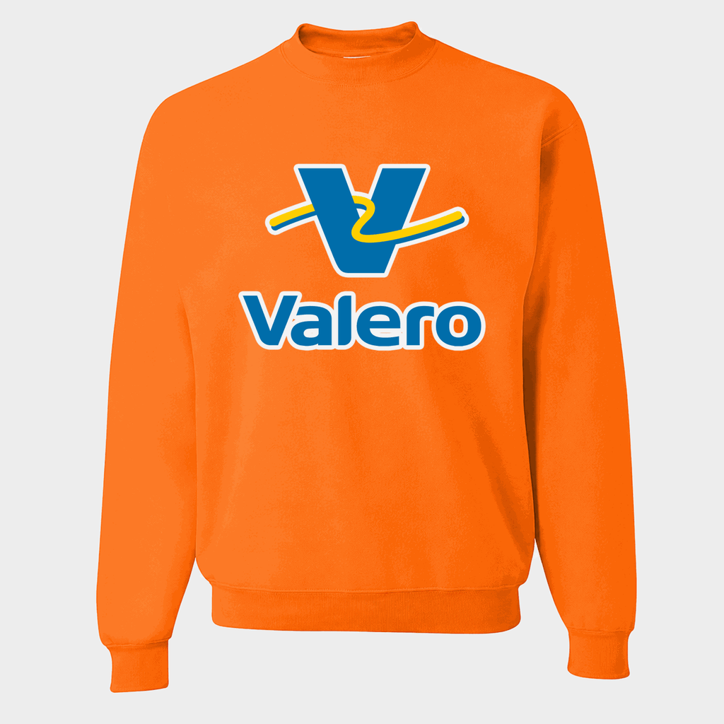 Men's Valero Crewneck Sweatshirt - Orange