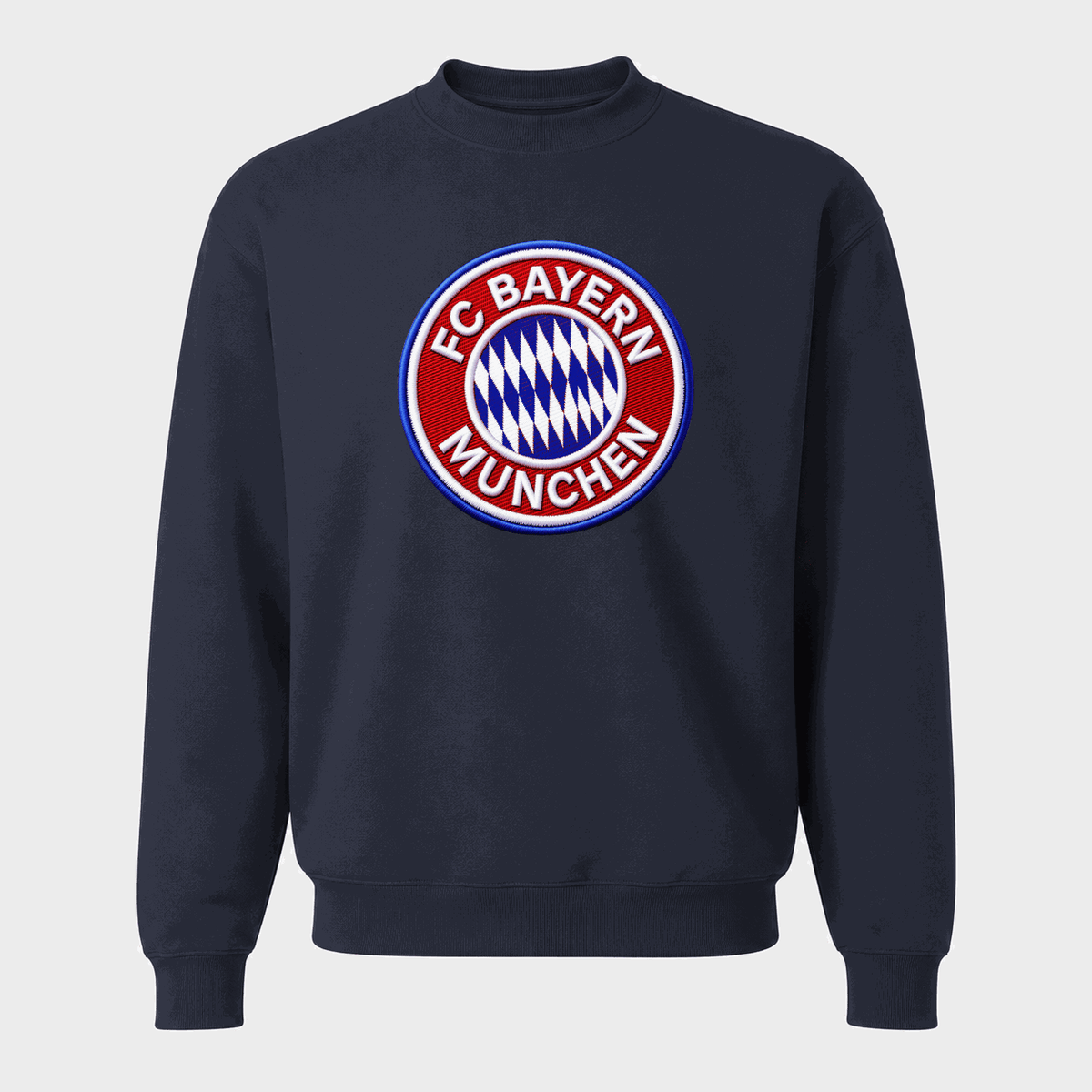 Men's FC Bayern Munich Soccer Crewneck Sweatshirt - Navy