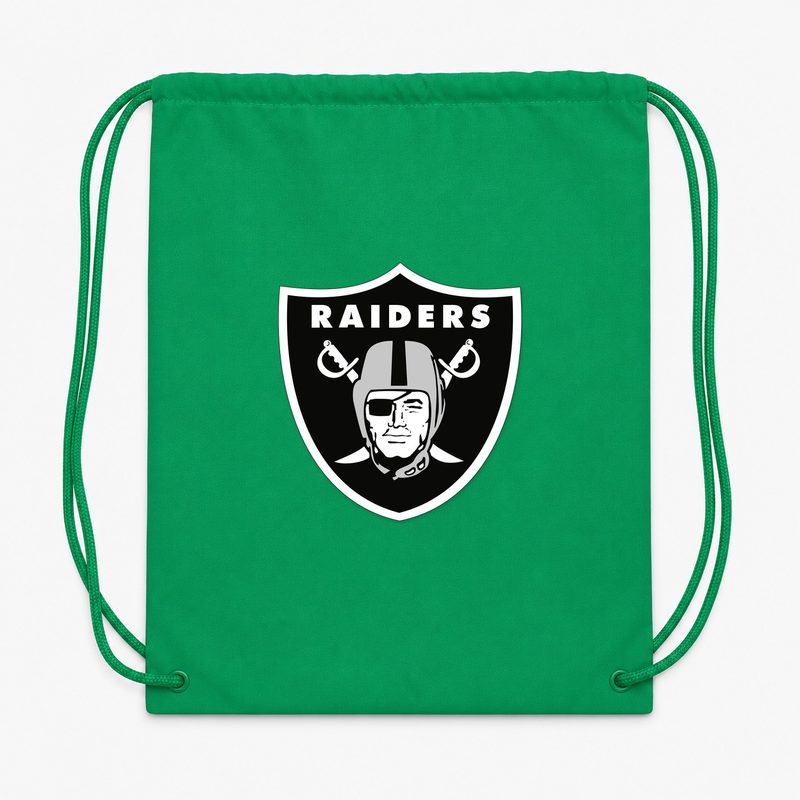 Las Vegas Raiders Drawstring Bag - Green