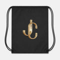 Jimmy Choo Drawstring Bag - Black