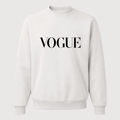 Men's Vogue Crewneck Sweatshirt - White