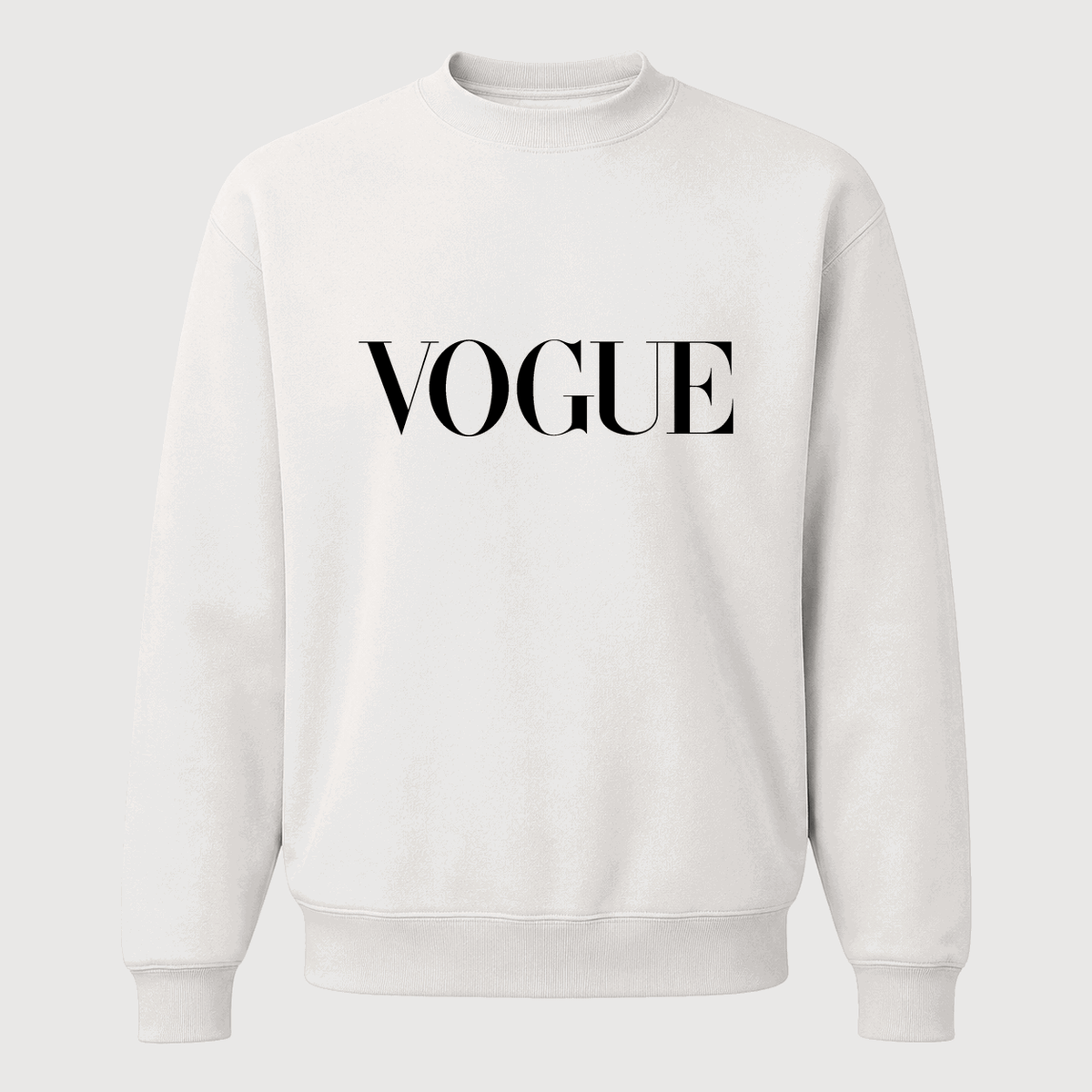 Men's Vogue Crewneck Sweatshirt - White