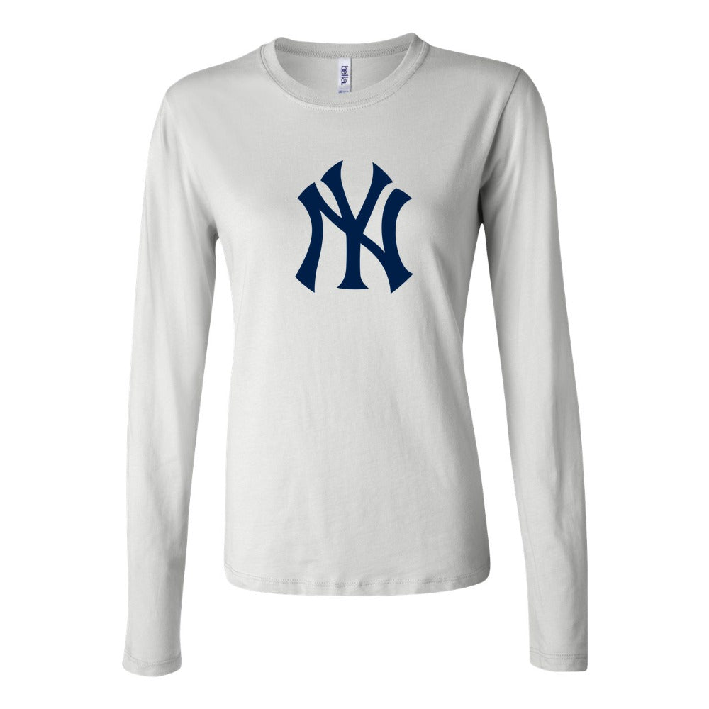 Women's New York Yankees Long Sleeve T-Shirt - White