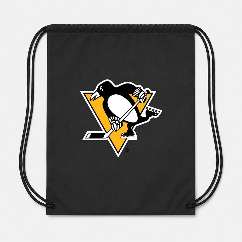 Pittsburgh Penguins Drawstring Bag - Black