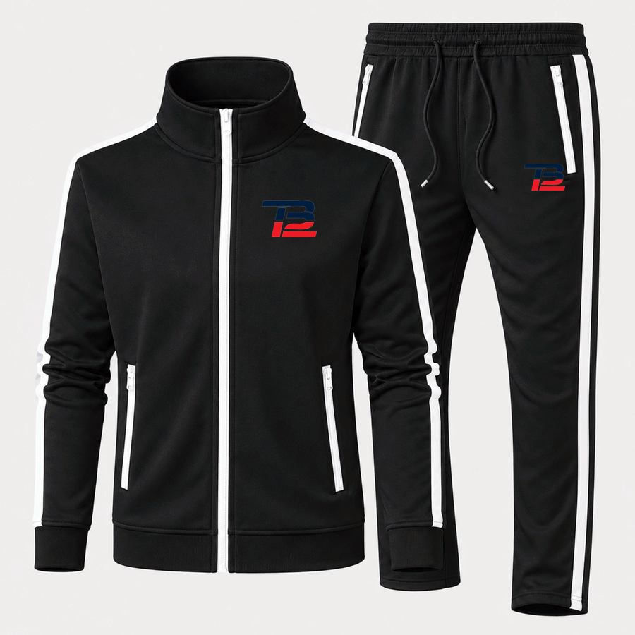 Tom Brady 12 tracksuit in Black