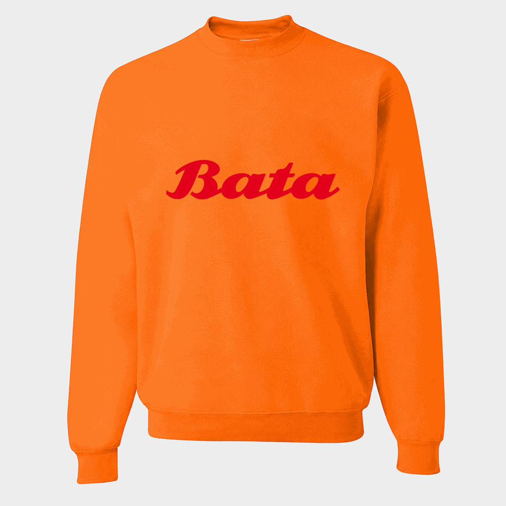 Men's Bata Crewneck Sweatshirt - Orange