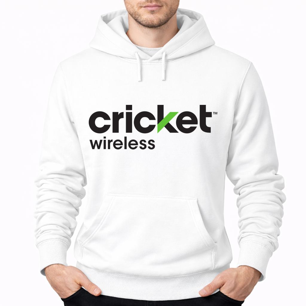 Men's Cricket Wireless Pullover Hoodie - White