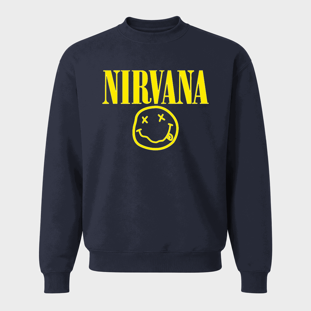 Men's Nirvana Crewneck Sweatshirt - Navy