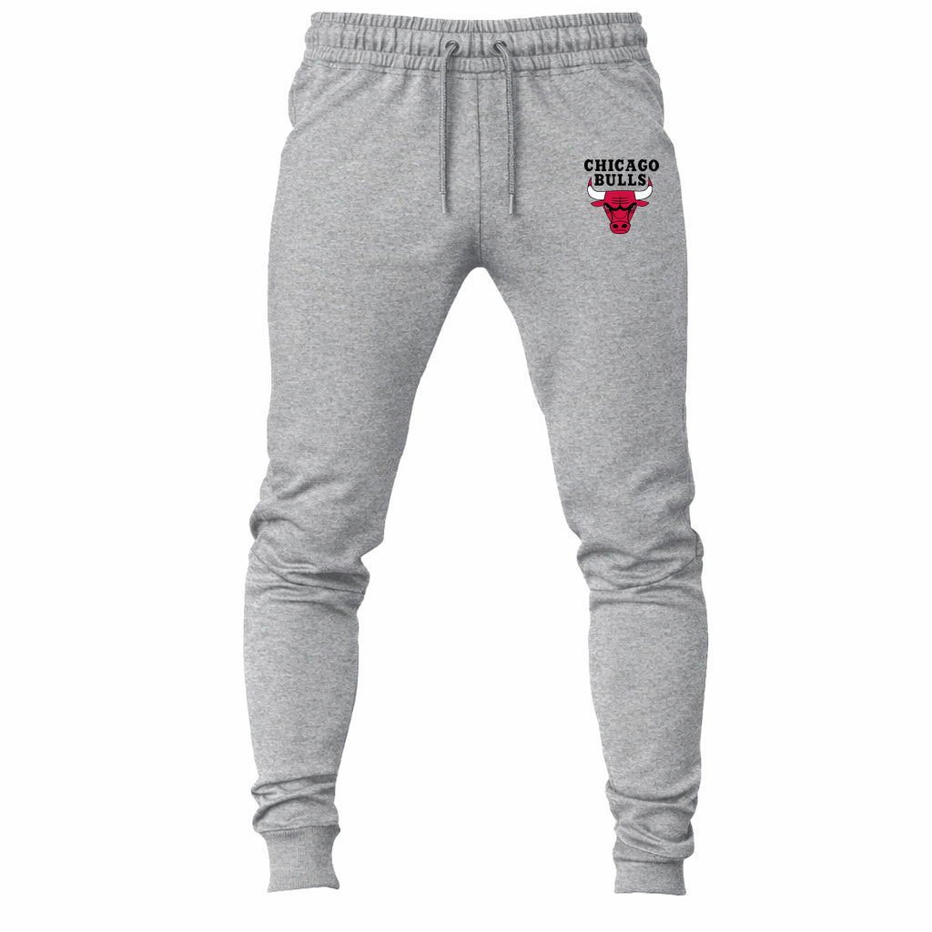 Chicago Bulls Black joggers sweatpants - Gray