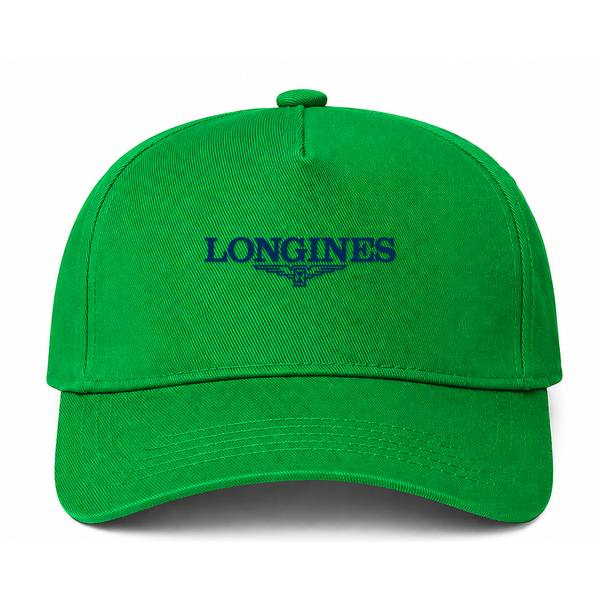 Longines Logo Green Dad Baseball Cap Hat