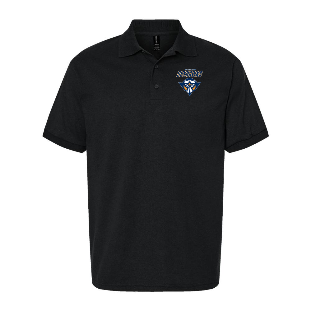 Men's Tennessee Martin Skyhawks Alternate Logo 2 Dry Blend Polo - Black