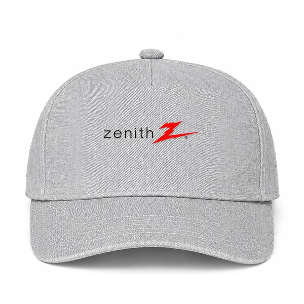 Zenith Logo Gray Dad Baseball Cap Hat