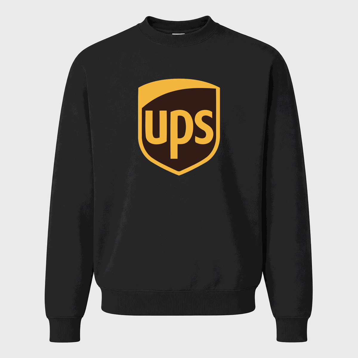 Men's UPS Crewneck Sweatshirt - Black