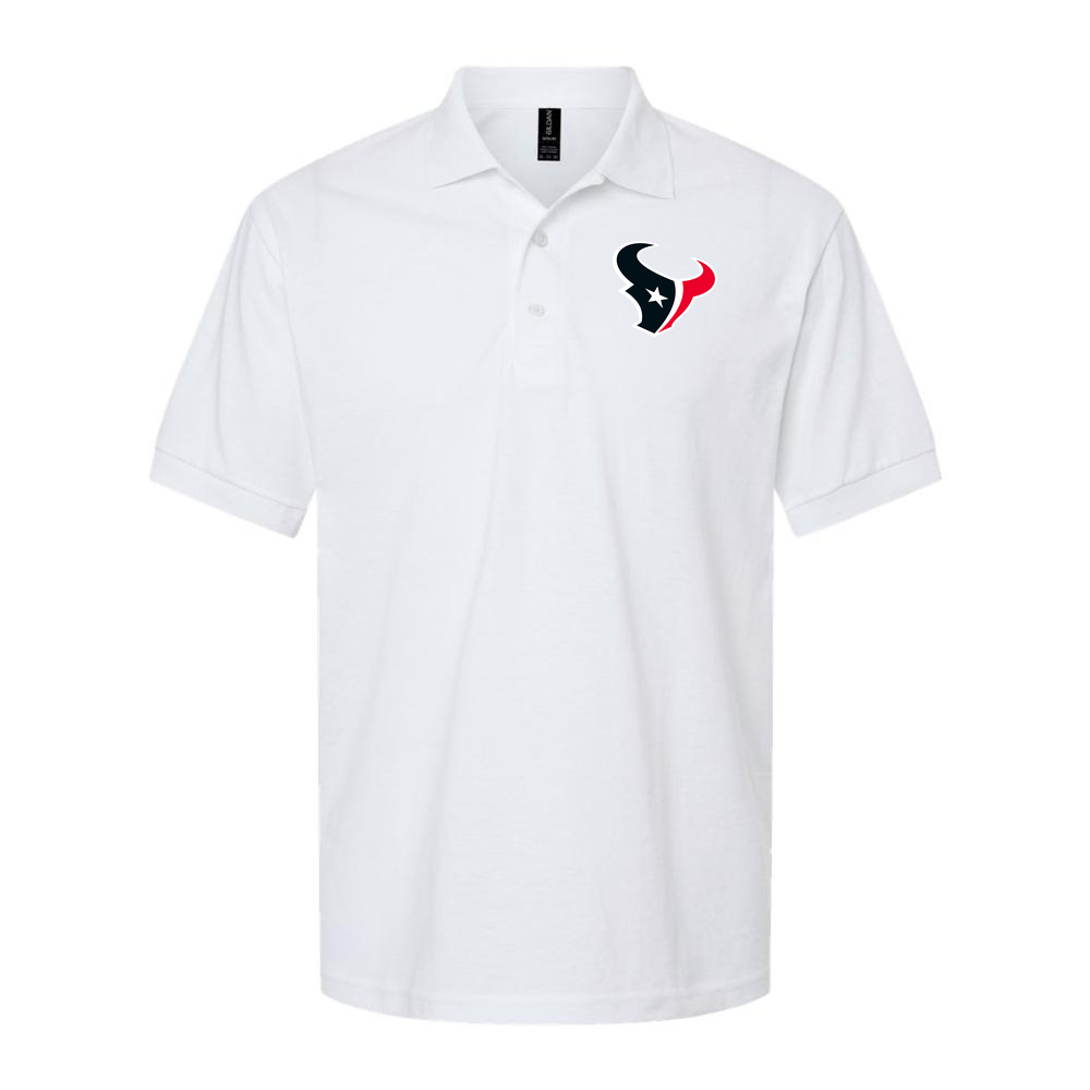 Men's Houston Texans Dry Blend Polo - White