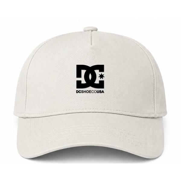 DC Shoes Logo Beige Dad Baseball Cap Hat