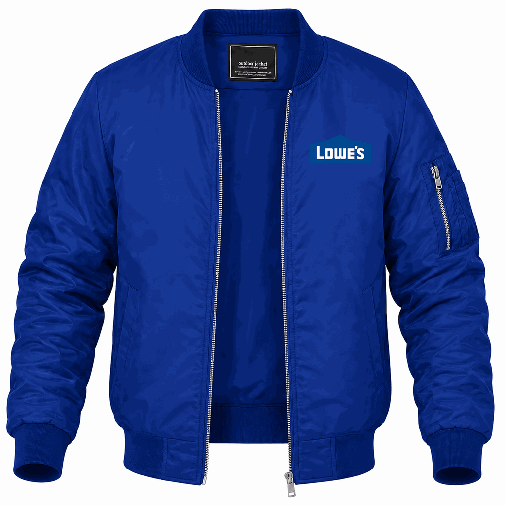 Men's Lowe's Lightweight Bomber Jacket - Blue