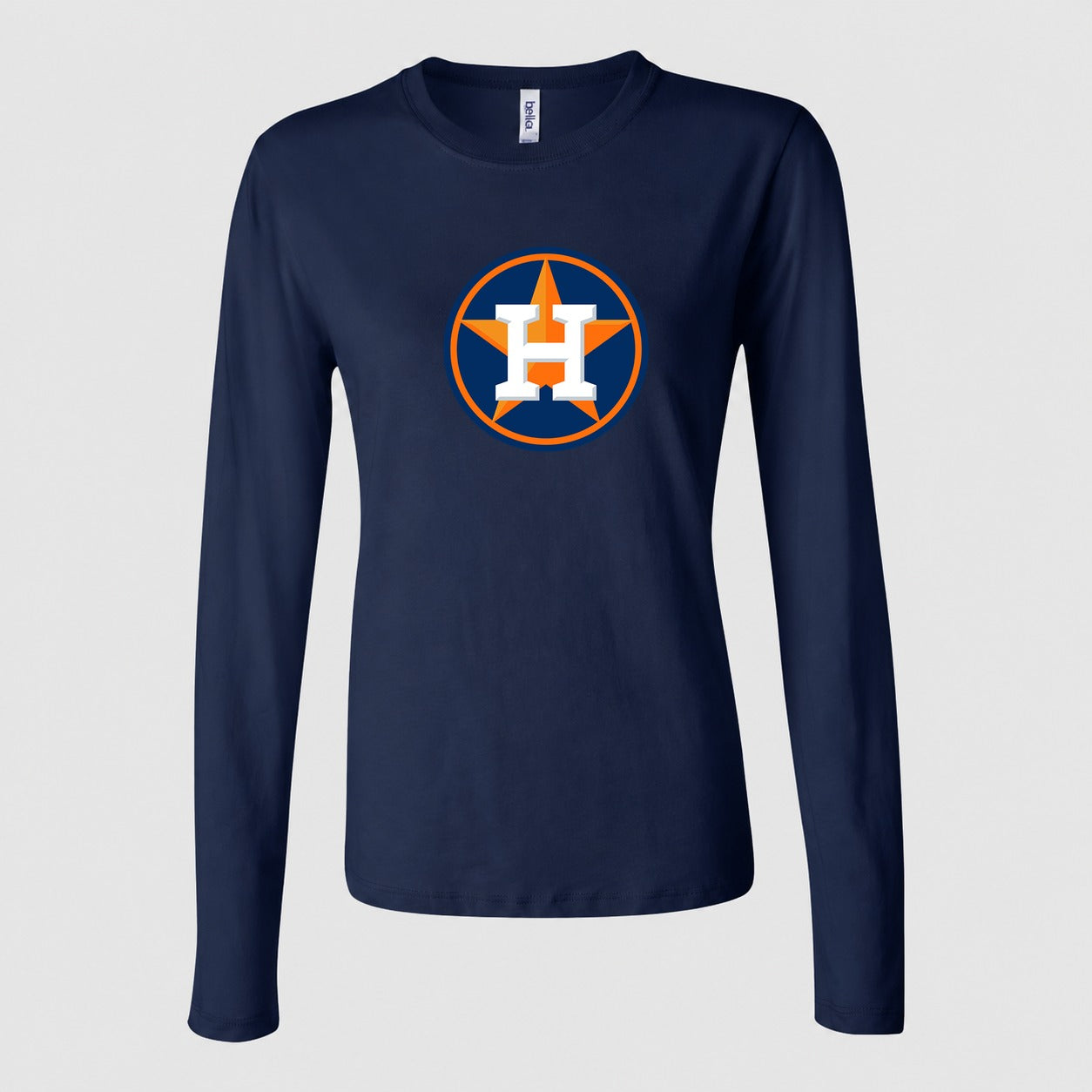Women's Houston Astros Long Sleeve T-Shirt - Navy